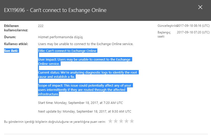 ex119696 – can’t connect to Exchange Online